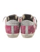 Golden Goose Canvas Printed Sneakers