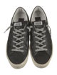 Golden Goose Leather Colorblock Pattern Sneakers