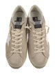 Golden Goose Leather Colorblock Pattern Sneakers