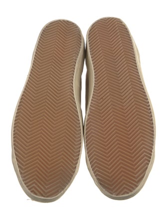 Golden Goose Leather Colorblock Pattern Sneakers