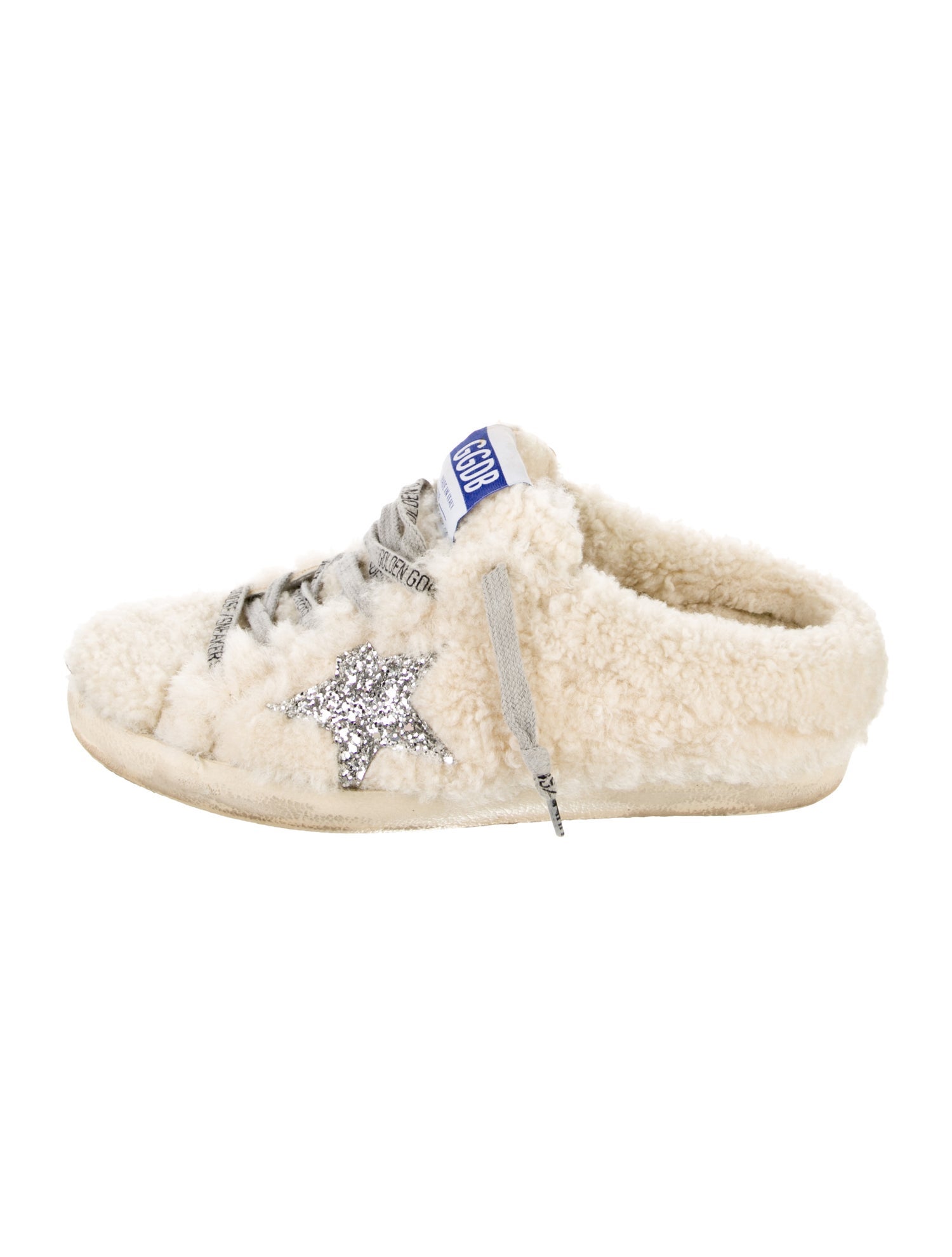 Golden Goose Shearling Printed Sneakers