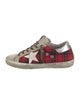 Golden Goose Canvas Printed Sneakers