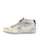 Golden Goose Leather Printed Sneakers