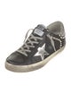 Golden Goose Faux Pearl Accents Canvas Sneakers
