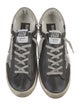Golden Goose Faux Pearl Accents Canvas Sneakers