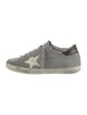 Golden Goose Suede Graphic Print Sneakers