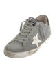 Golden Goose Suede Graphic Print Sneakers