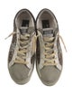 Golden Goose Suede Animal Print Sneakers