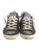 Golden Goose Leather Printed Sneakers
