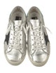Golden Goose Leather Printed Sneakers