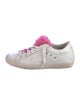 Golden Goose Leather Distressed Accents Sneakers