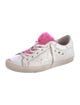 Golden Goose Leather Distressed Accents Sneakers