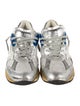 Golden Goose Printed Distressed Accents Athletic Sneakers