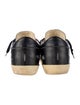 Golden Goose Leather Printed Sneakers