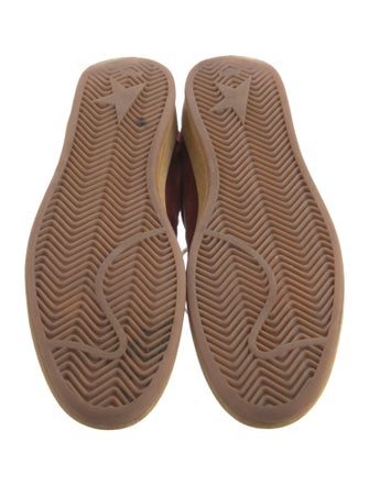 Golden Goose Suede Printed Sneakers