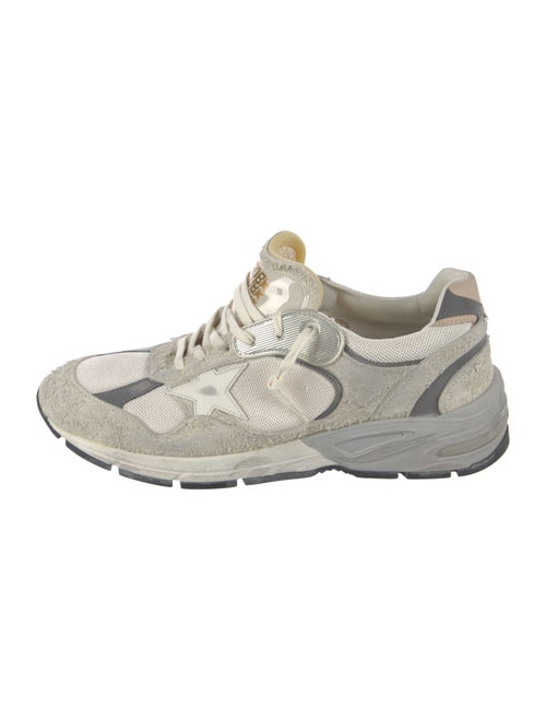 Golden Goose Suede Distressed Accents Sneakers