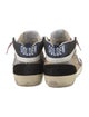 Golden Goose Suede Printed Wedge Sneakers