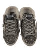 Golden Goose Glitter Printed Sneakers