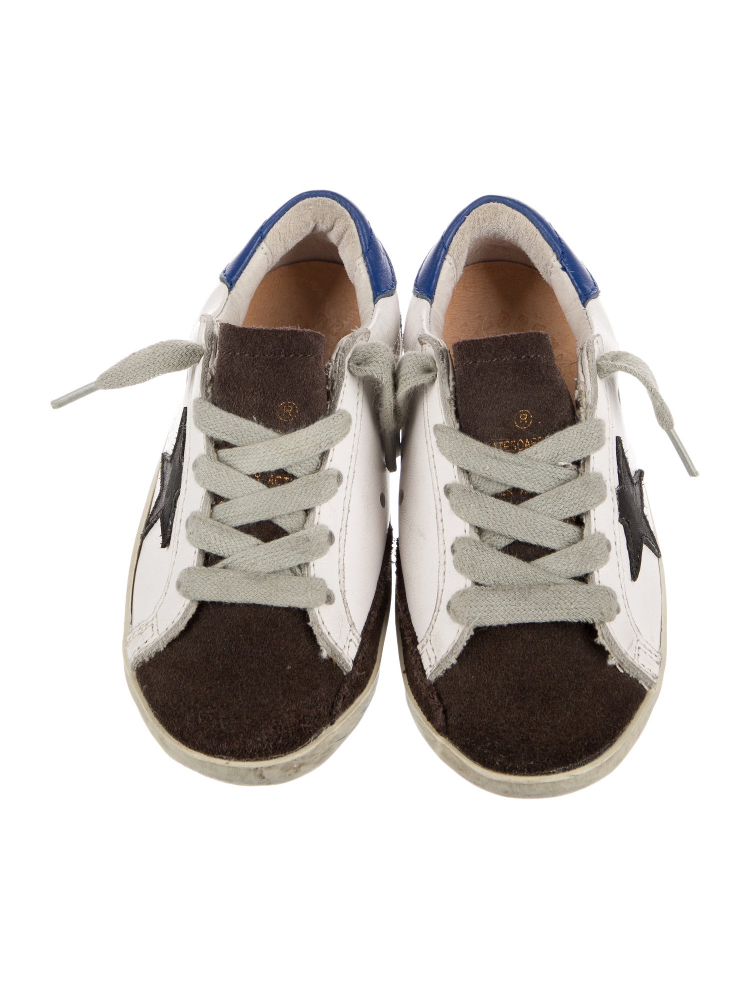 Golden Goose Infant Leather Sneakers