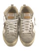 Golden Goose Leather Colorblock Pattern Sneakers