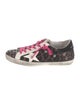 Golden Goose Printed Distressed Accents Sneakers
