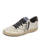 Golden Goose Leather Printed Sneakers