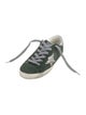 Golden Goose Suede Glitter Accents Sneakers