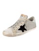 Golden Goose Mesh Distressed Accents Sneakers