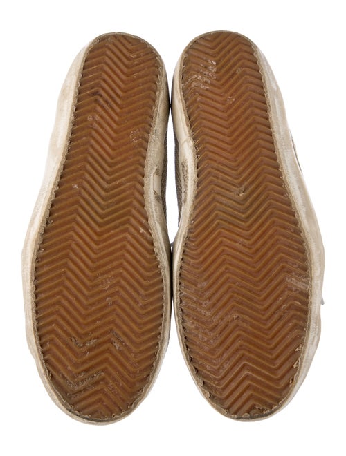 Golden Goose Mesh Distressed Accents Sneakers