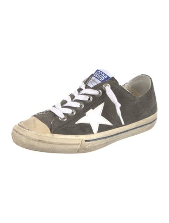 Golden Goose Suede Printed Sneakers