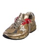 Golden Goose Leather Printed Sneakers