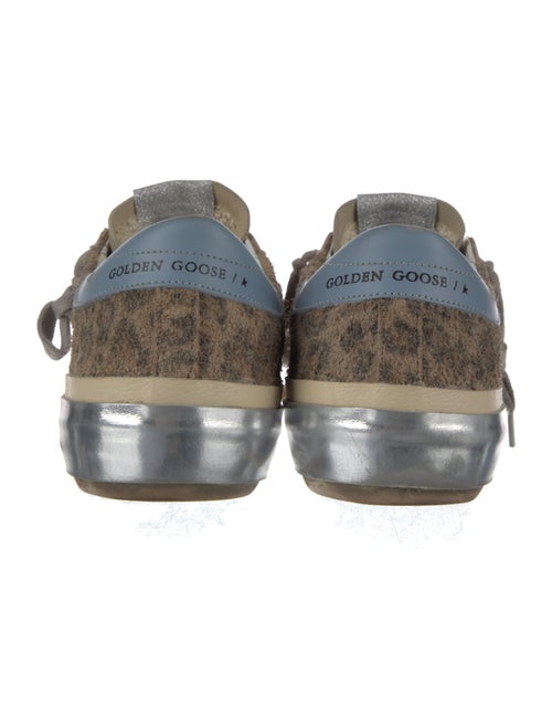 Golden Goose Suede Printed Sneakers