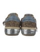 Golden Goose Suede Printed Sneakers