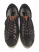 Golden Goose Leather Glitter Accents Sneakers