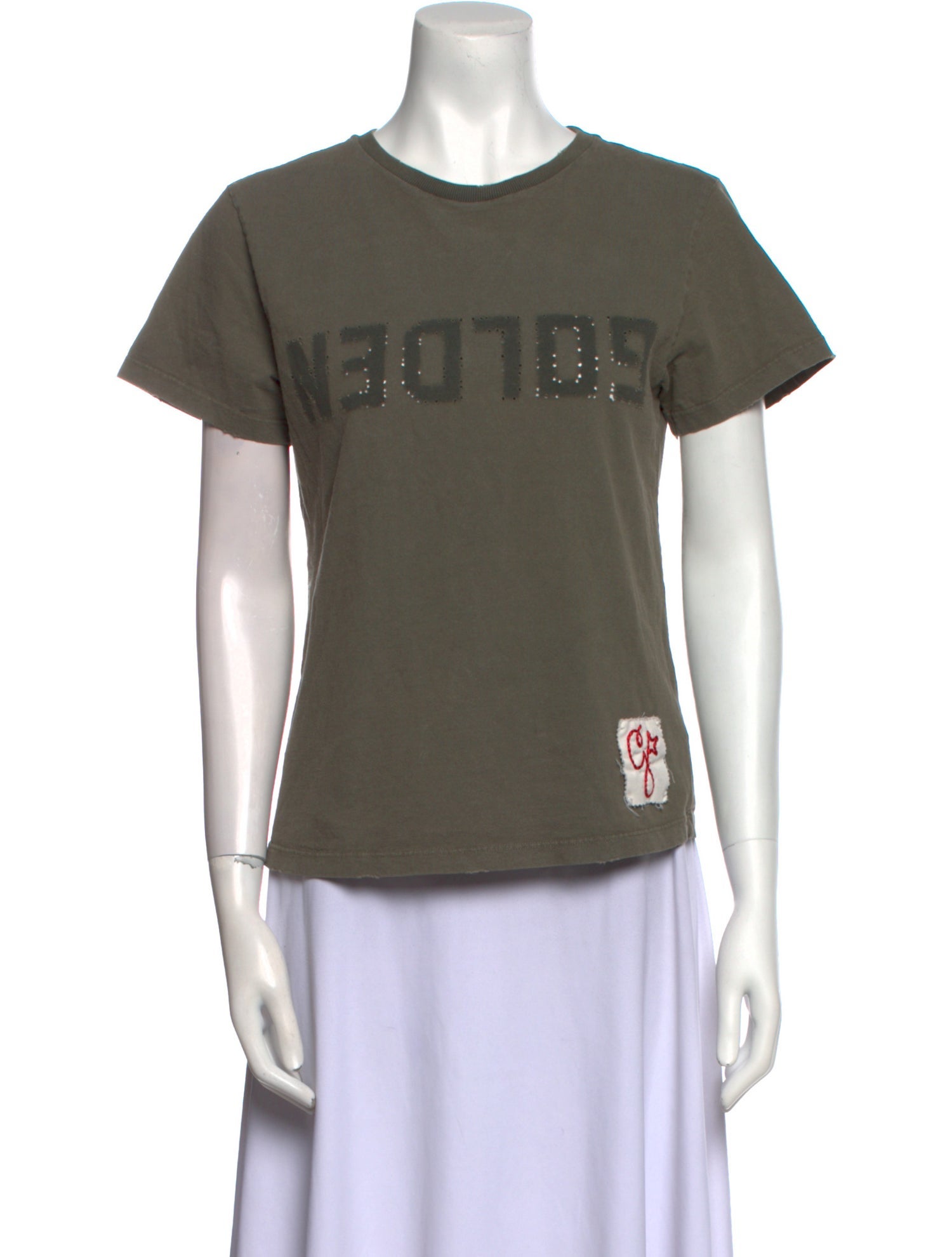 Golden Goose Graphic Print Crew Neck T-Shirt