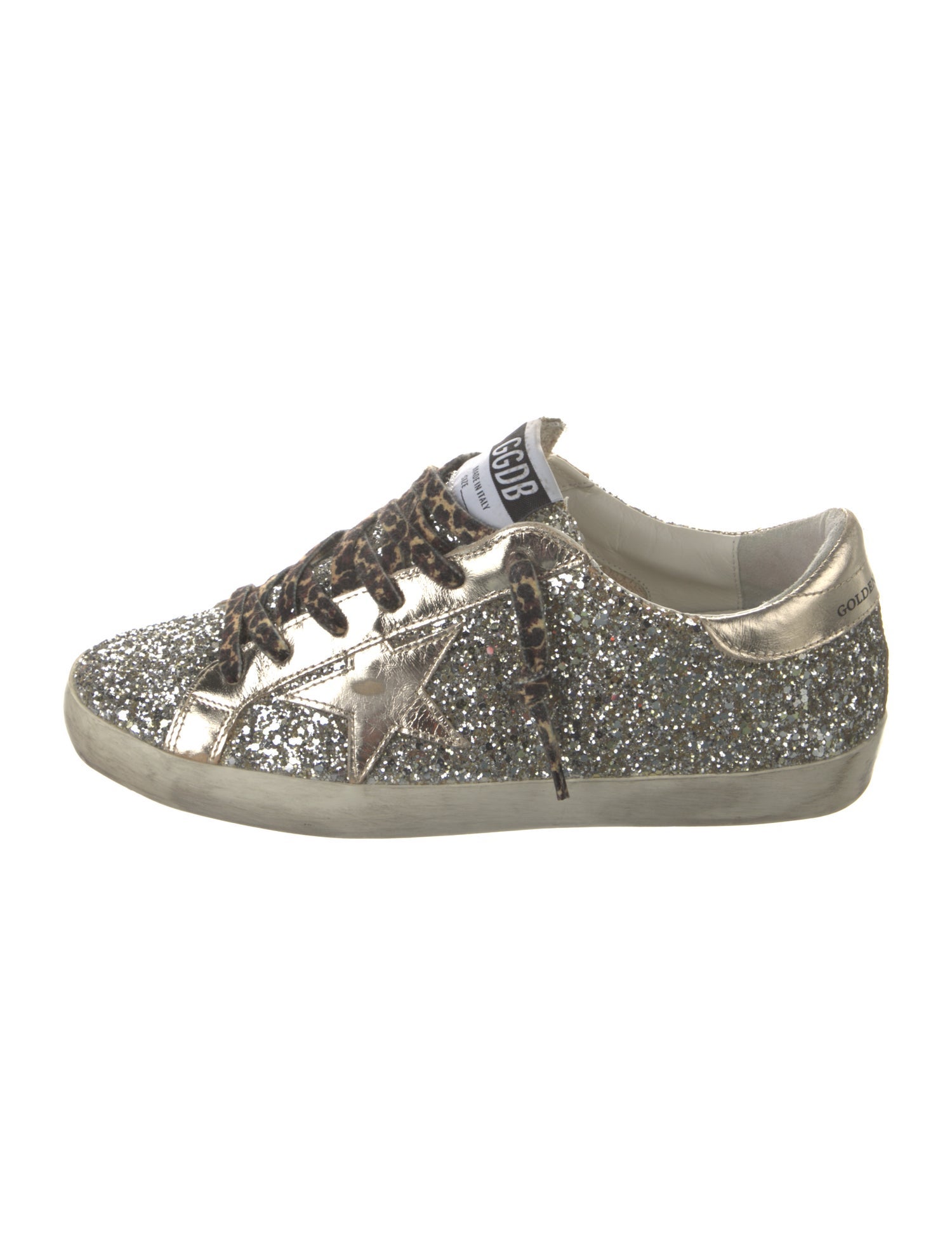 Golden Goose Glitter Glitter Accents Sneakers