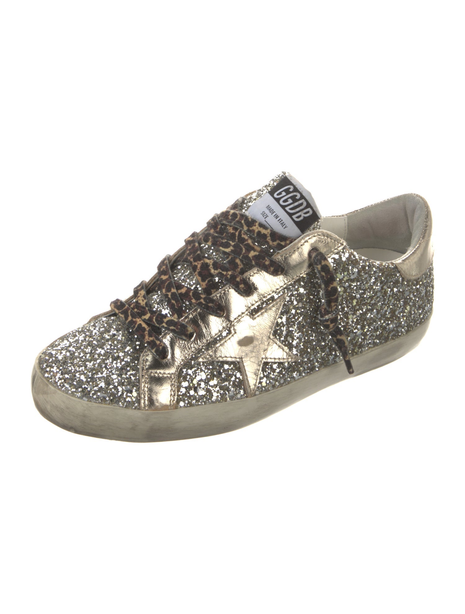 Golden Goose Glitter Glitter Accents Sneakers