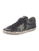 Golden Goose Leather Printed Sneakers