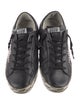 Golden Goose Leather Printed Sneakers
