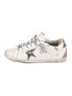 Golden Goose Leather Colorblock Pattern Sneakers