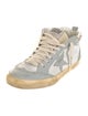 Golden Goose Leather Colorblock Pattern Sneakers