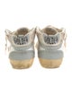 Golden Goose Leather Colorblock Pattern Sneakers