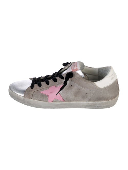 Golden Goose Suede Printed Sneakers
