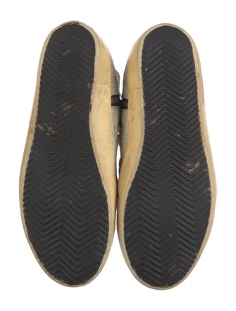 Golden Goose Glitter Printed Sneakers