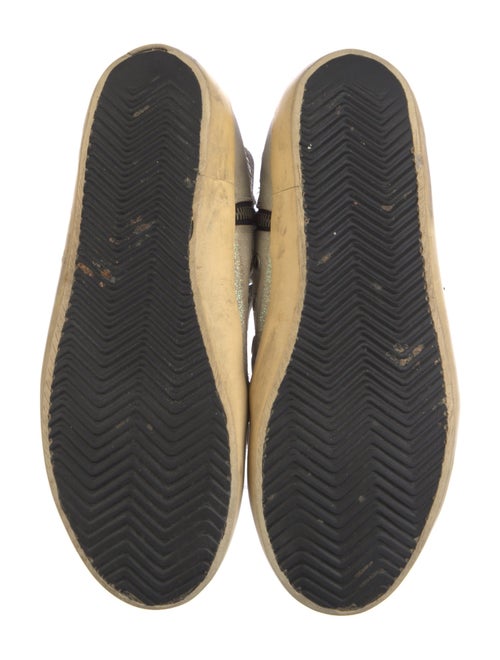 Golden Goose Glitter Printed Sneakers