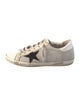 Golden Goose Canvas Colorblock Pattern Sneakers