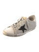 Golden Goose Canvas Colorblock Pattern Sneakers