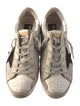 Golden Goose Canvas Colorblock Pattern Sneakers