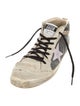 Golden Goose Suede Printed Sneakers