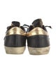 Golden Goose Leather Distressed Accents Sneakers
